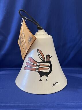Pottery Dobe of Arizona Wind Chine with Holepec Painting